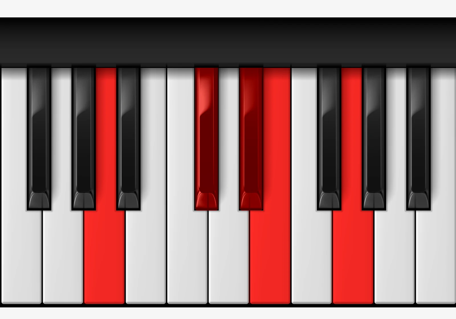 A Dominant 7th Sharp 11 piano chord, root position — A, C#, E, G, D#