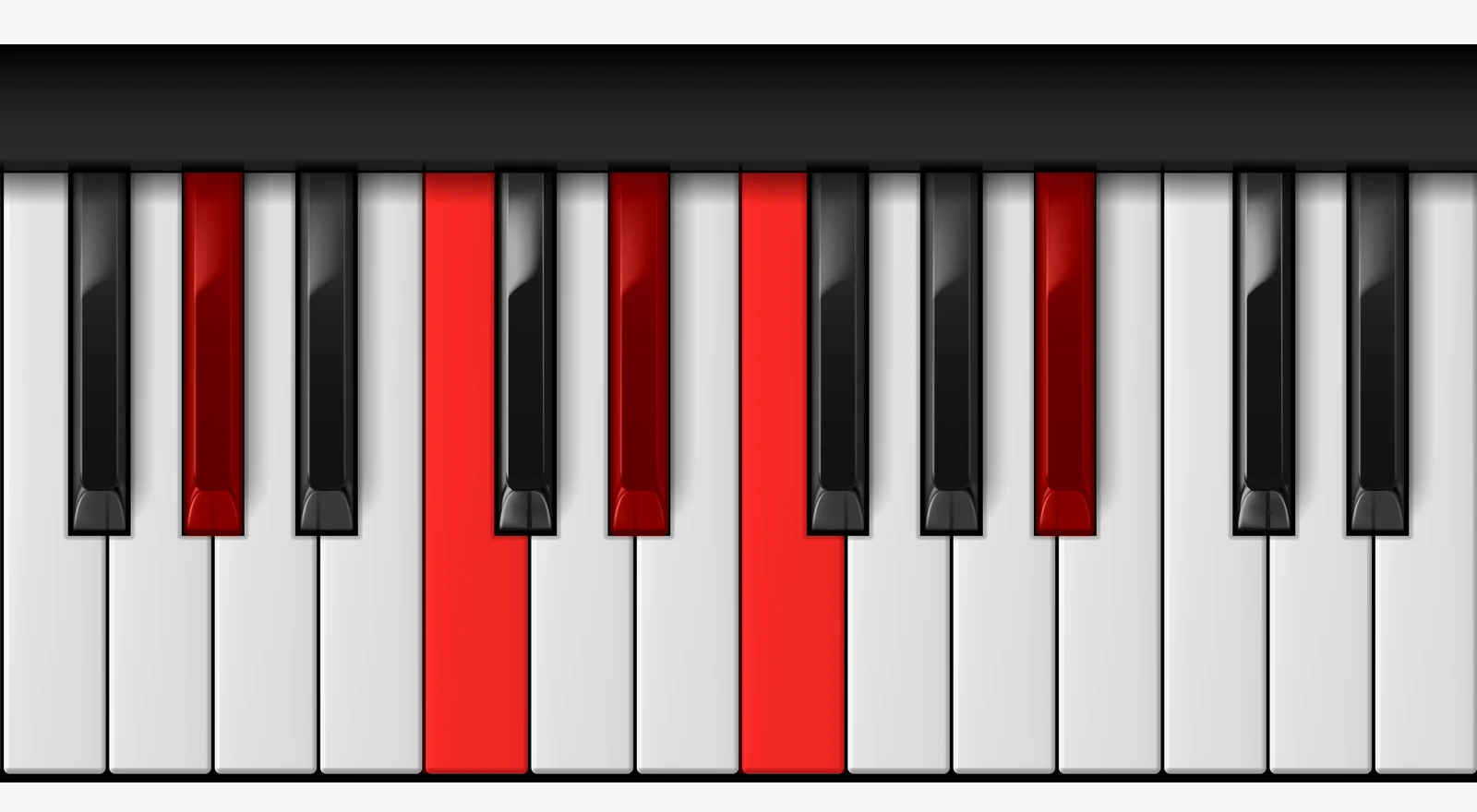 Ab 6/9 piano chord, root position — Ab, C, Eb, F, Bb