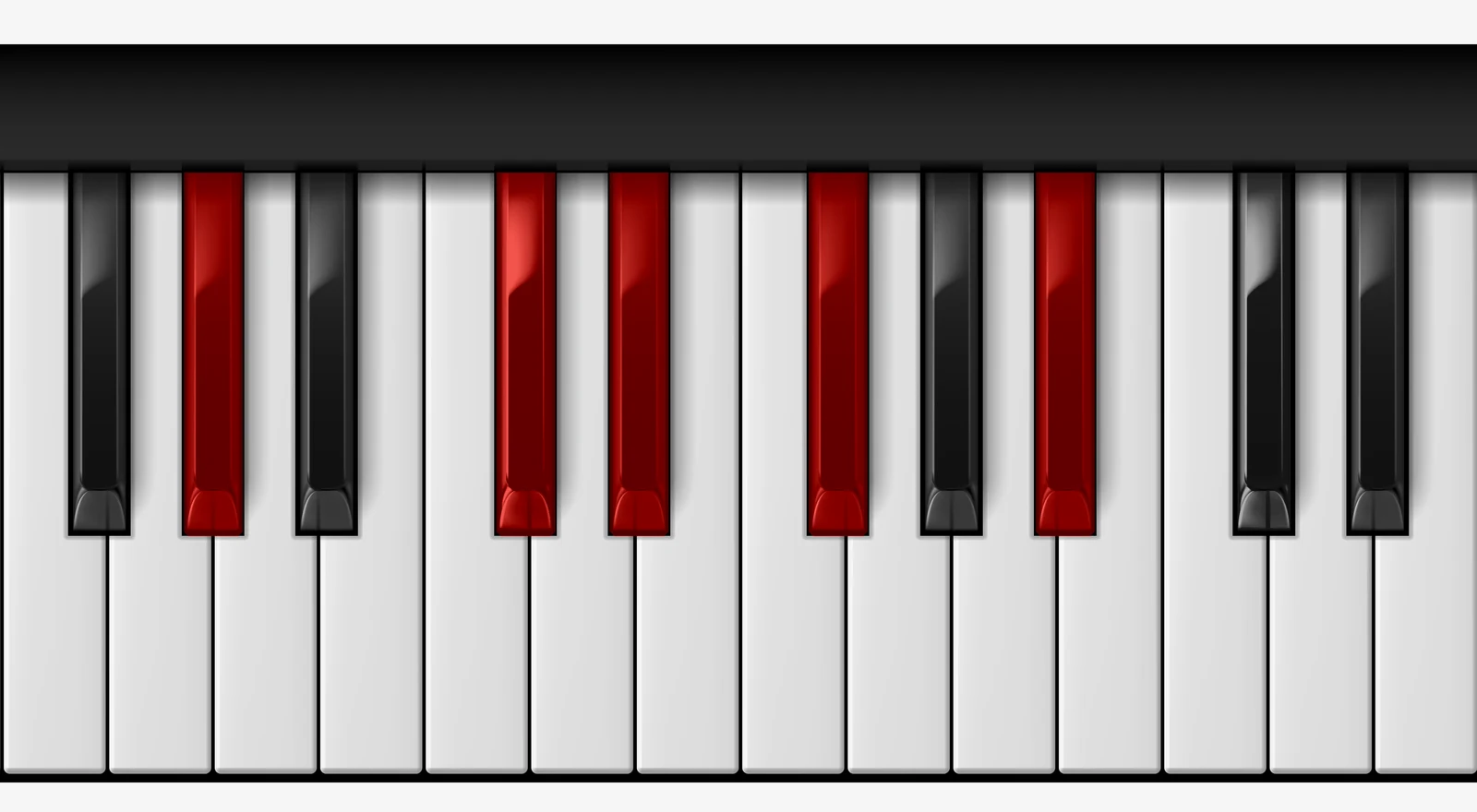 Ab 9sus4 piano chord, root position — Ab, Db, Eb, Gb, Bb