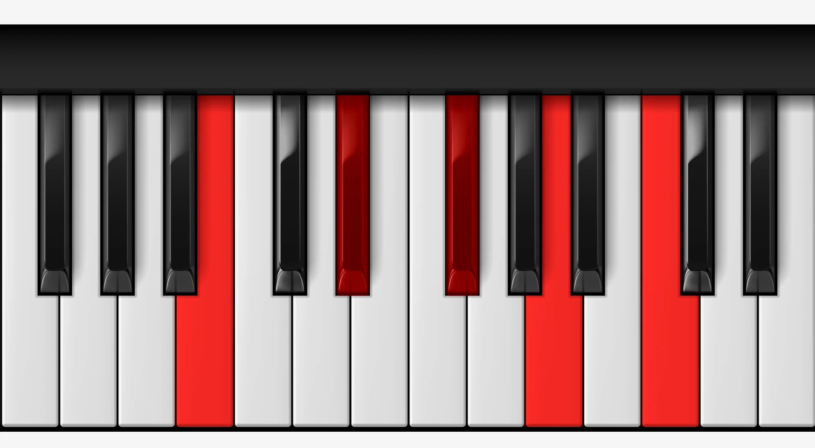 B 7♭9 piano chord, root position — B, D#, F#, A, C