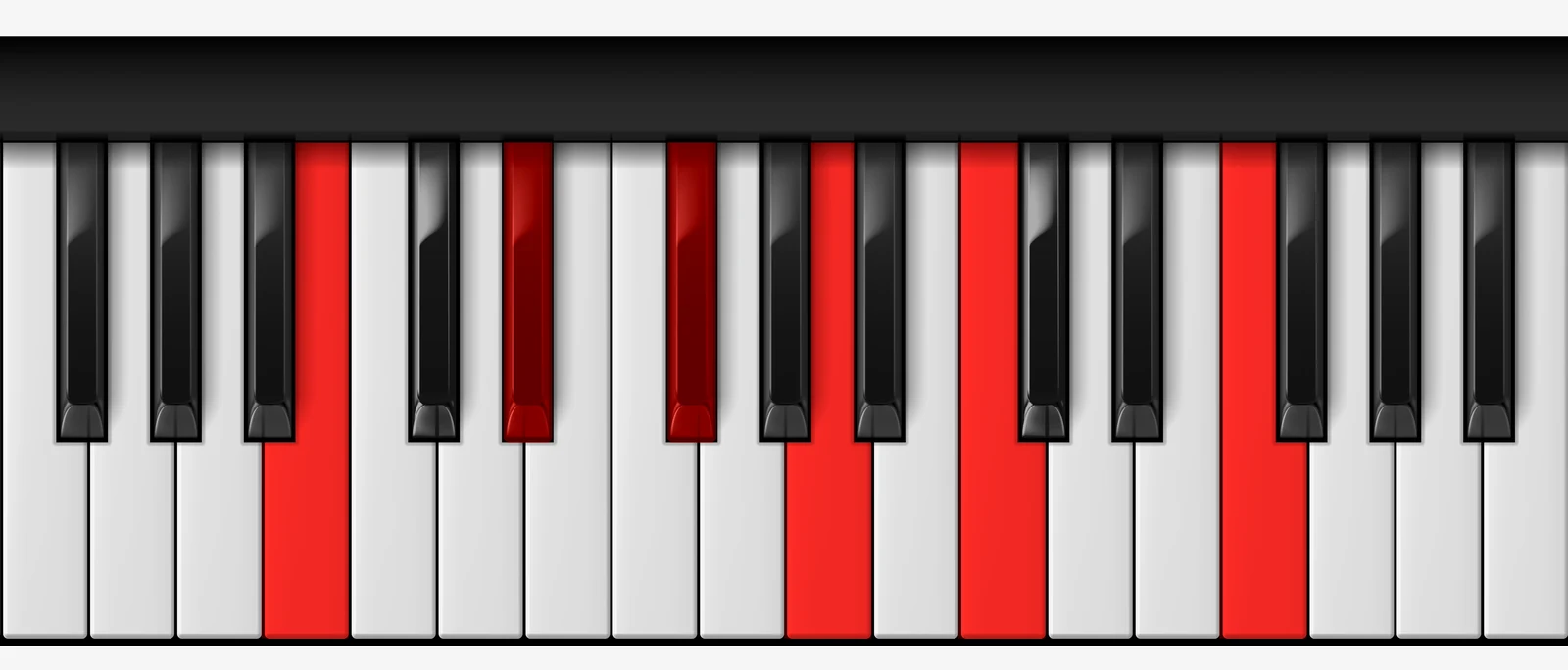 B 7♭9♯11 piano chord, root position — B, D#, F#, A, C, F