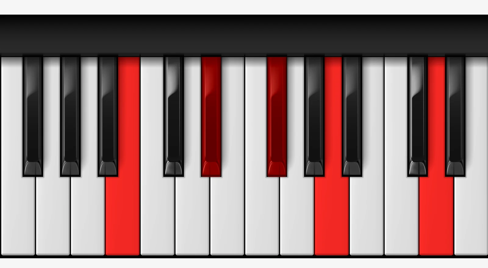 B 7♯9 piano chord, root position — B, D#, F#, A, D