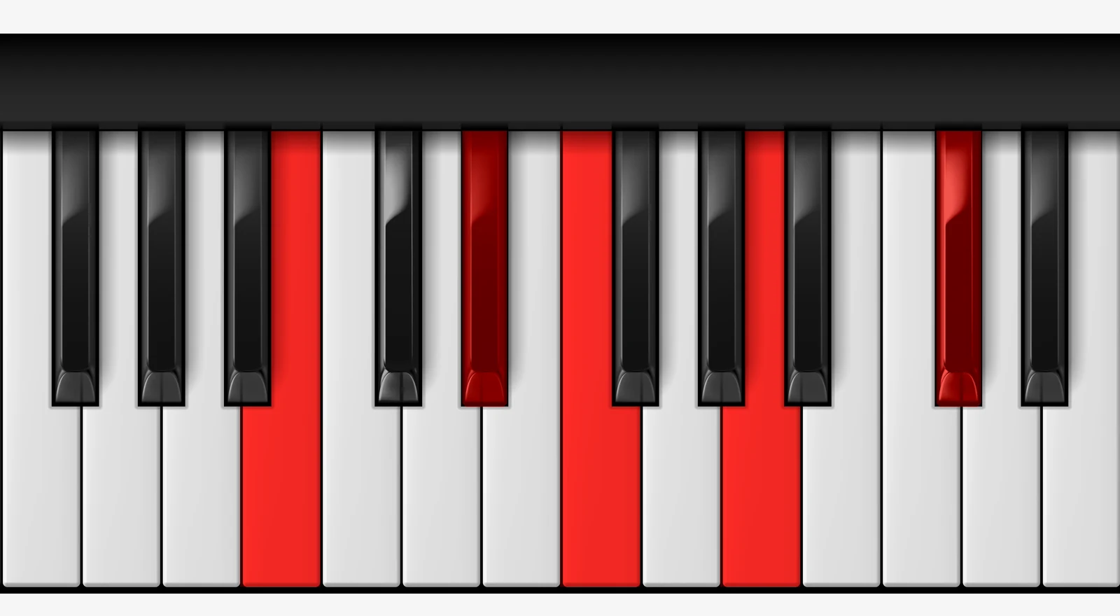 B 9♭5 piano chord, root position — B, D#, F, A, C#