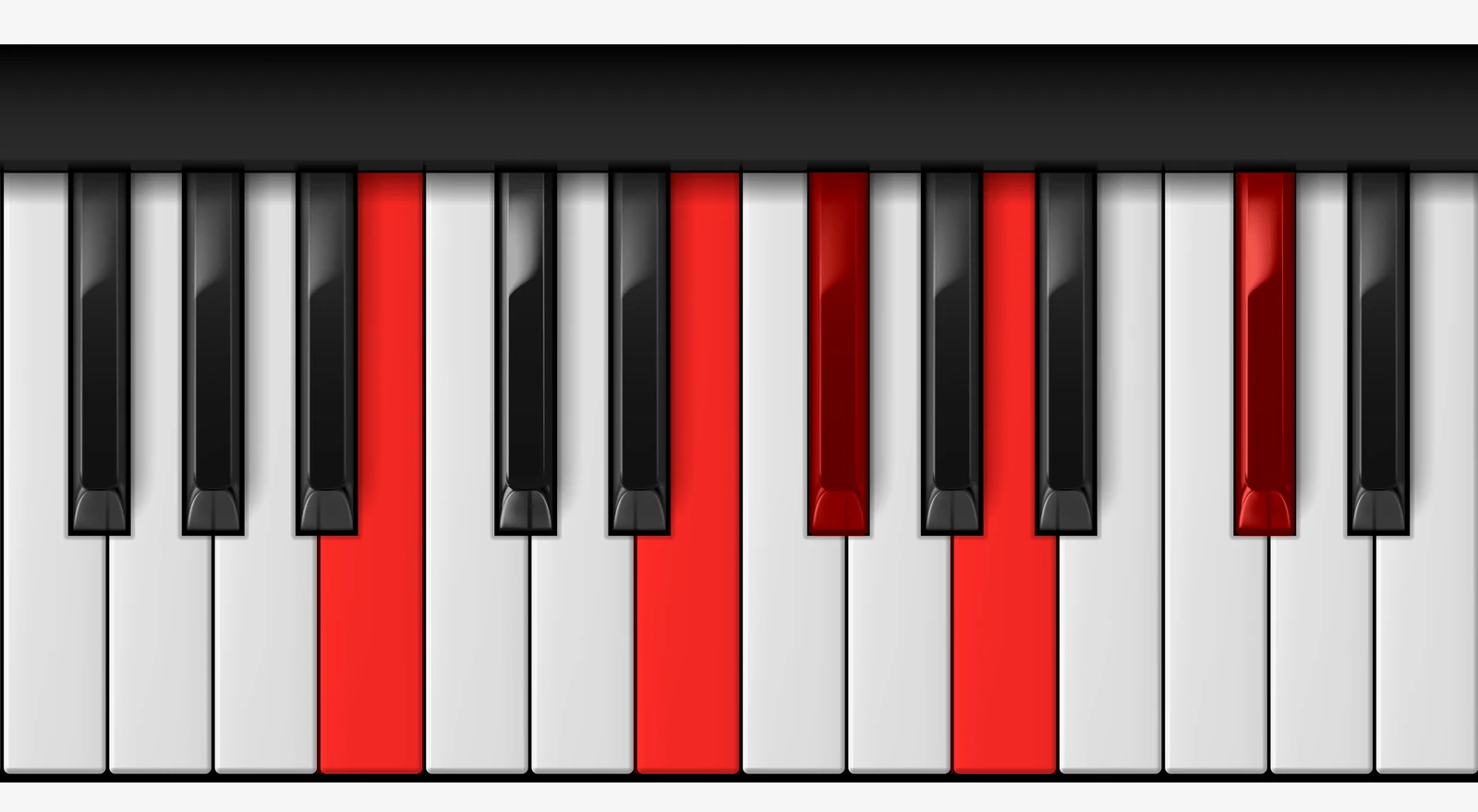 B 9sus4 piano chord, root position — B, E, F#, A, C#