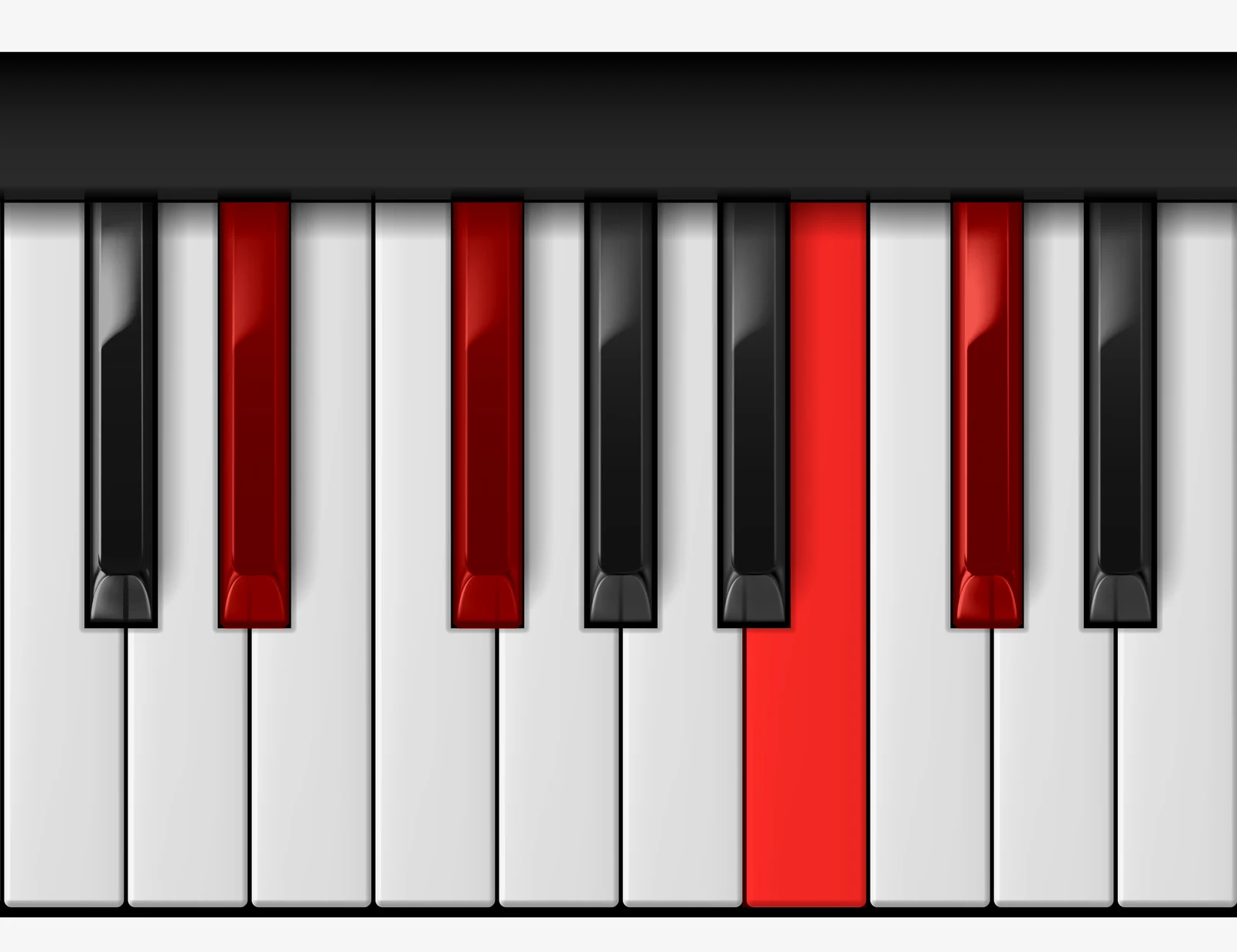 B Add 9 piano chord, 1st inversion — D#, F#, B, C#