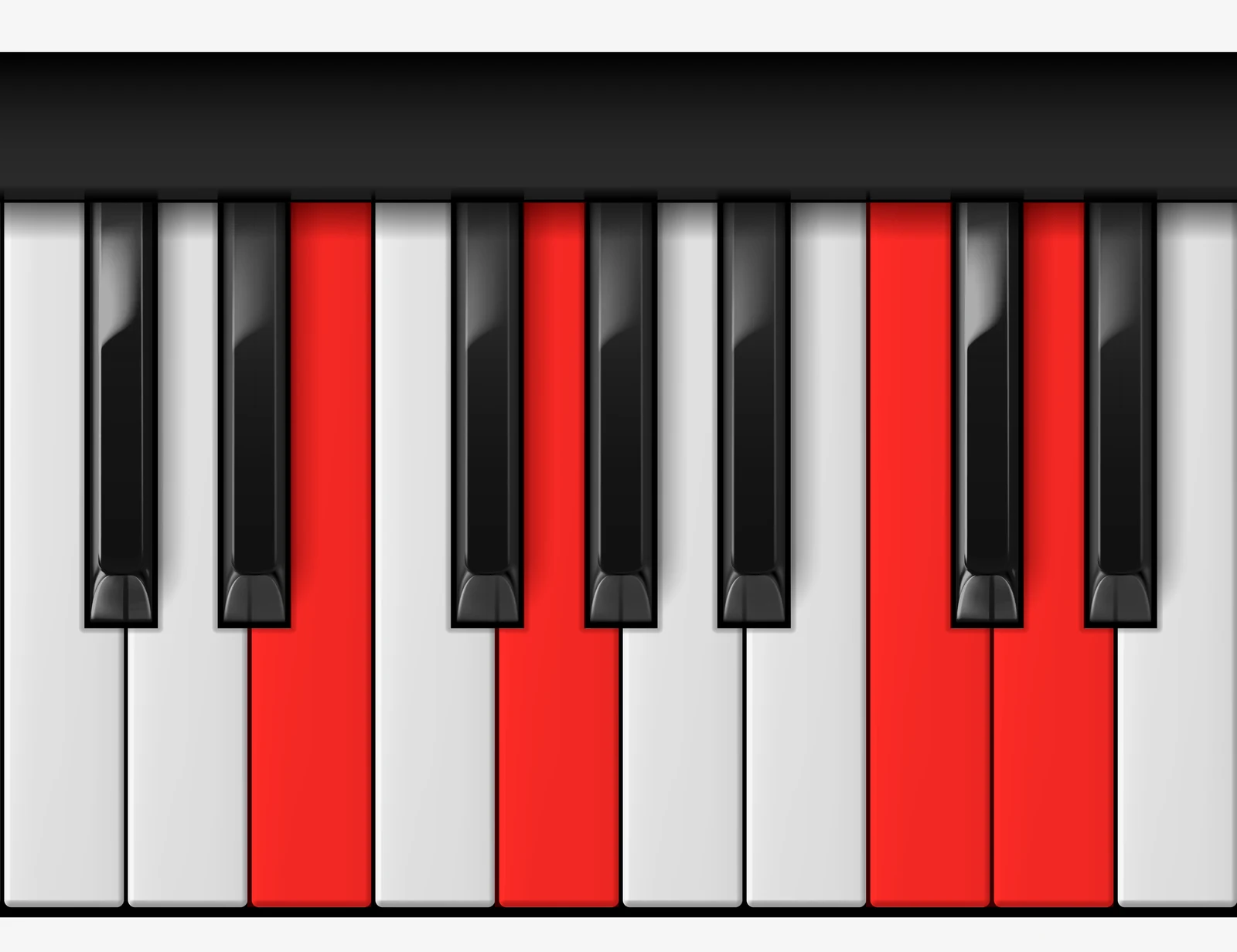 C Add 9 piano chord, 1st inversion — E, G, C, D