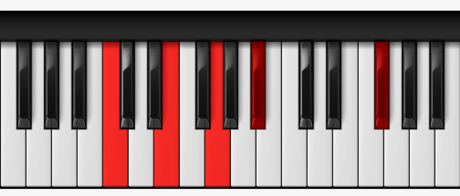 C Dominant 7th Sharp 11 piano chord, root position — C, E, G, Bb, F#