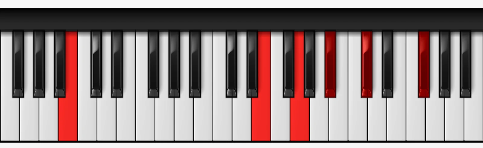 Cb 7♭9♯11 piano chord, root position — Cb, E, G, Bb, Db, F#