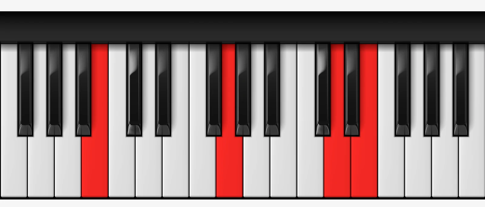 Cb Add 9 piano chord, 1st inversion — Cb, G, D, E