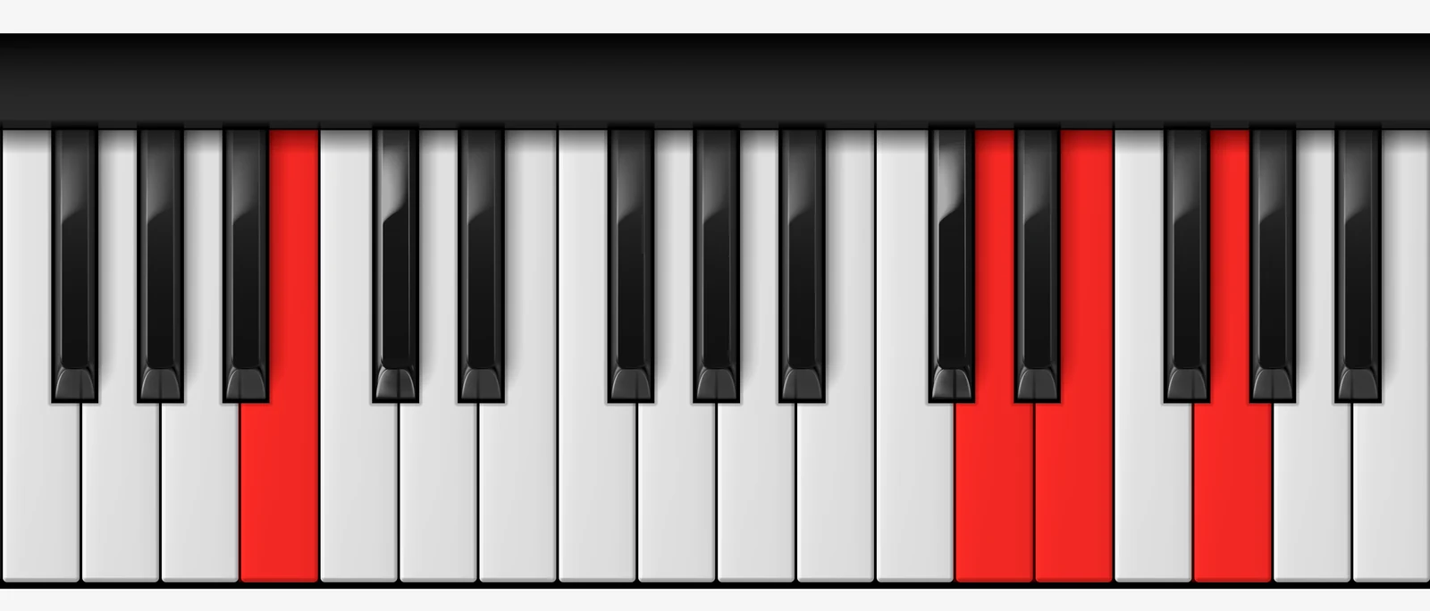 Cb Add 9 piano chord, 2nd inversion — Cb, D, E, G