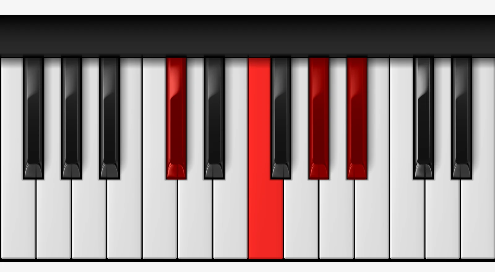 C# Major 6 piano chord, root position — C#, E#, G#, A#