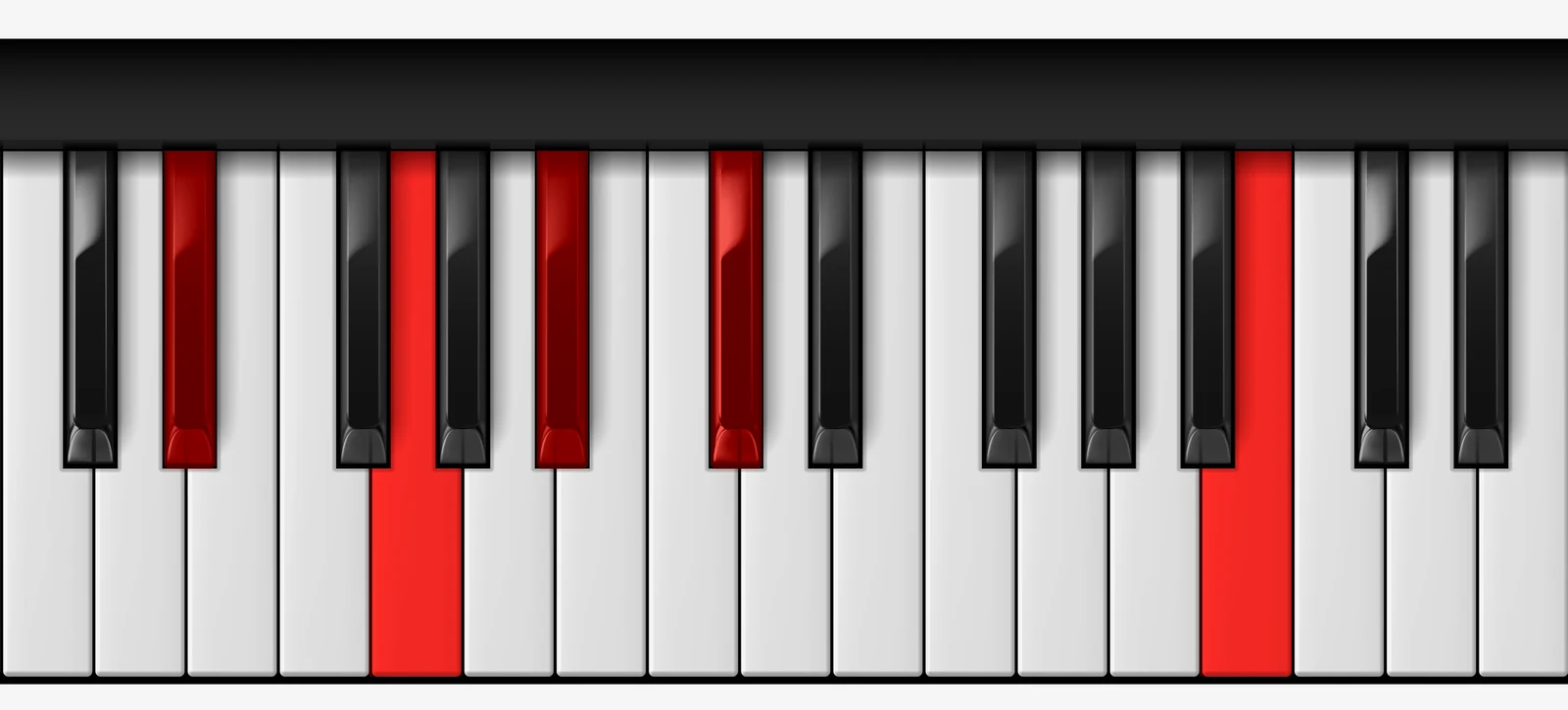D# 7♭13 piano chord, root position — D#, G, A#, C#, B