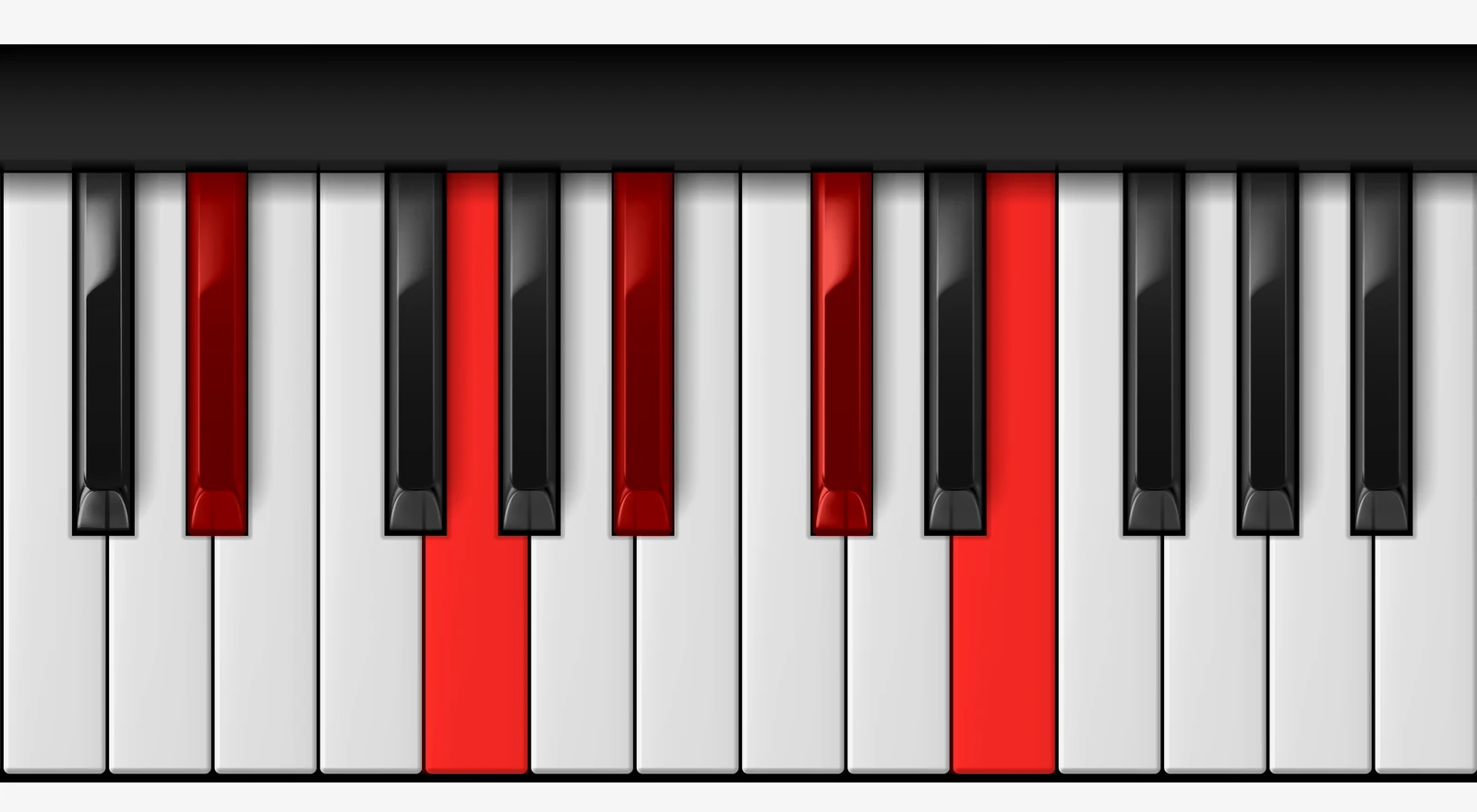 D# 7♭9 piano chord, root position — D#, G, A#, C#, E