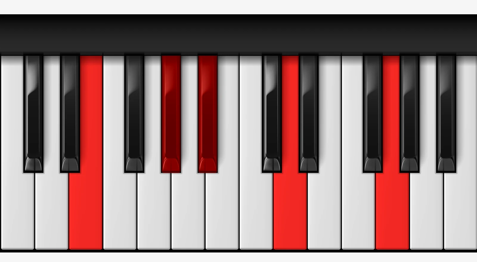 E 7♭5♯9 piano chord, root position — E, G#, Bb, D, G
