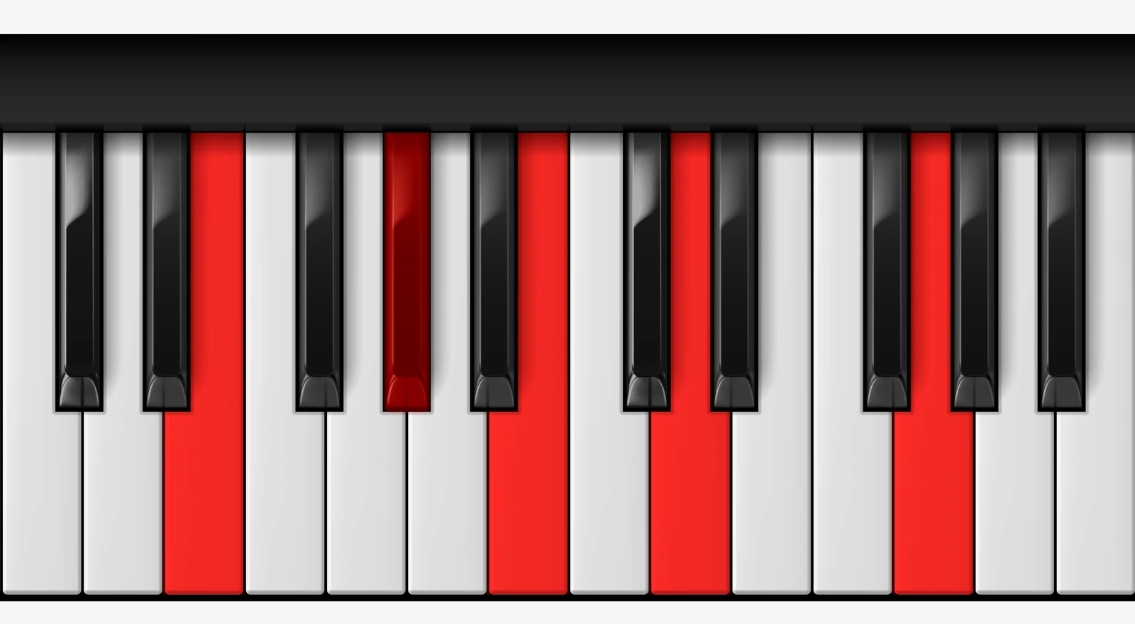 E 7♯9 piano chord, root position — E, G#, B, D, G