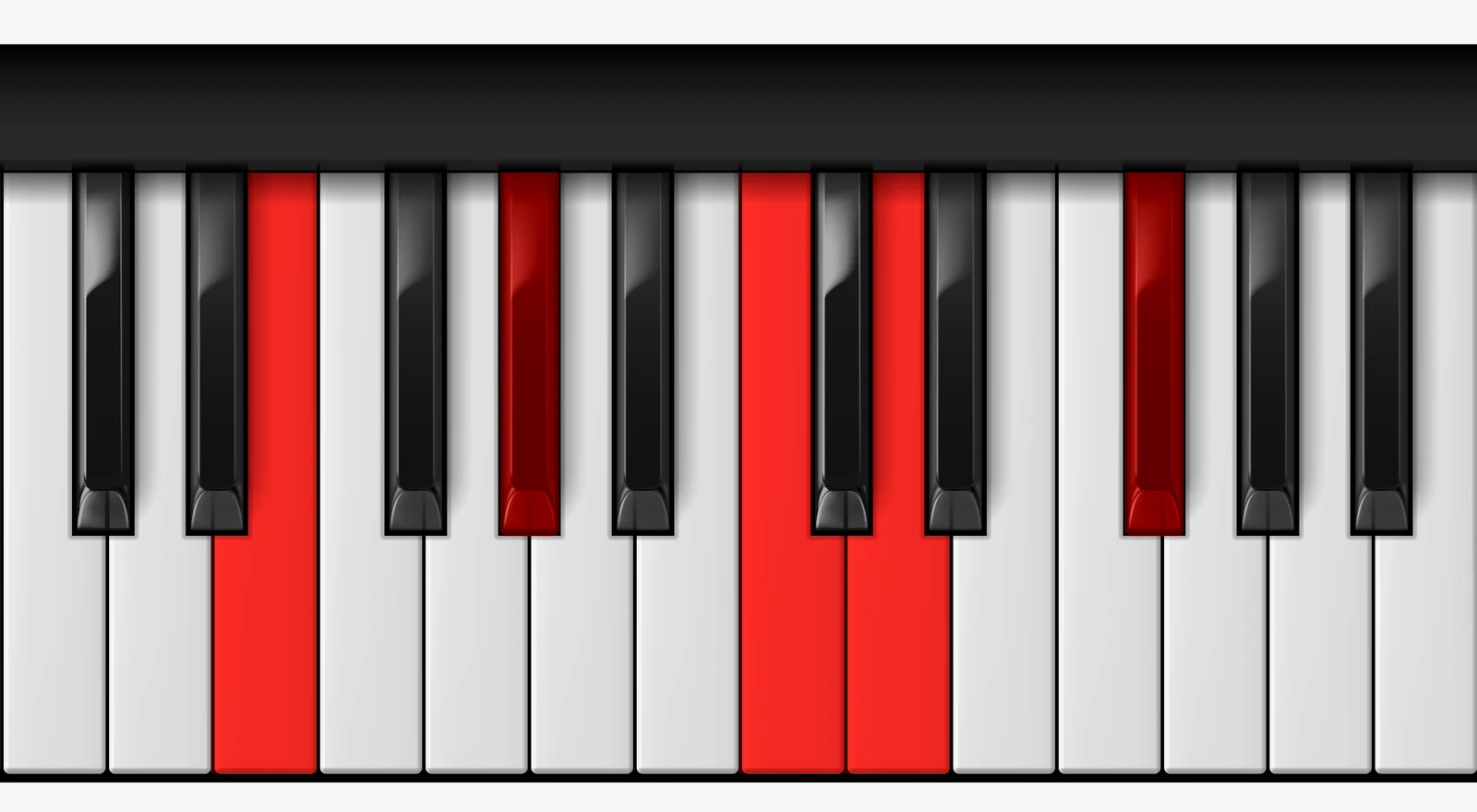 E 9♯5 piano chord, root position — E, G#, C, D, F#