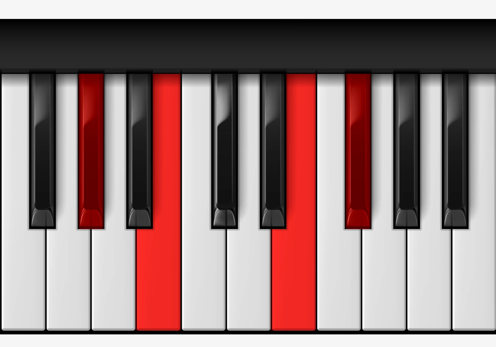 E Add 9 piano chord, 1st inversion — G#, B, E, F#
