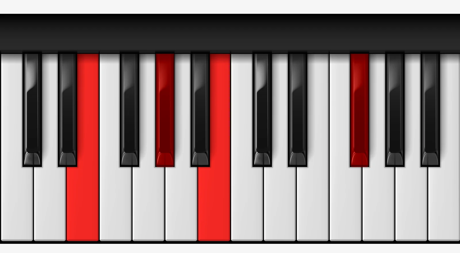 E Add 9 piano chord, root position — E, G#, B, F#