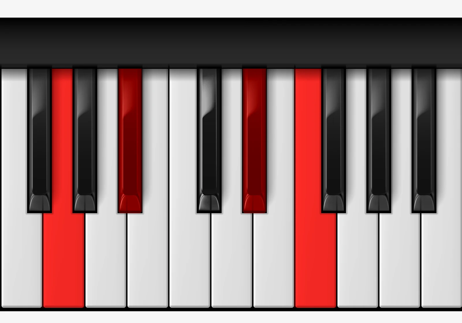 Eb Add 9 piano chord, 1st inversion — G, Bb, Eb, F