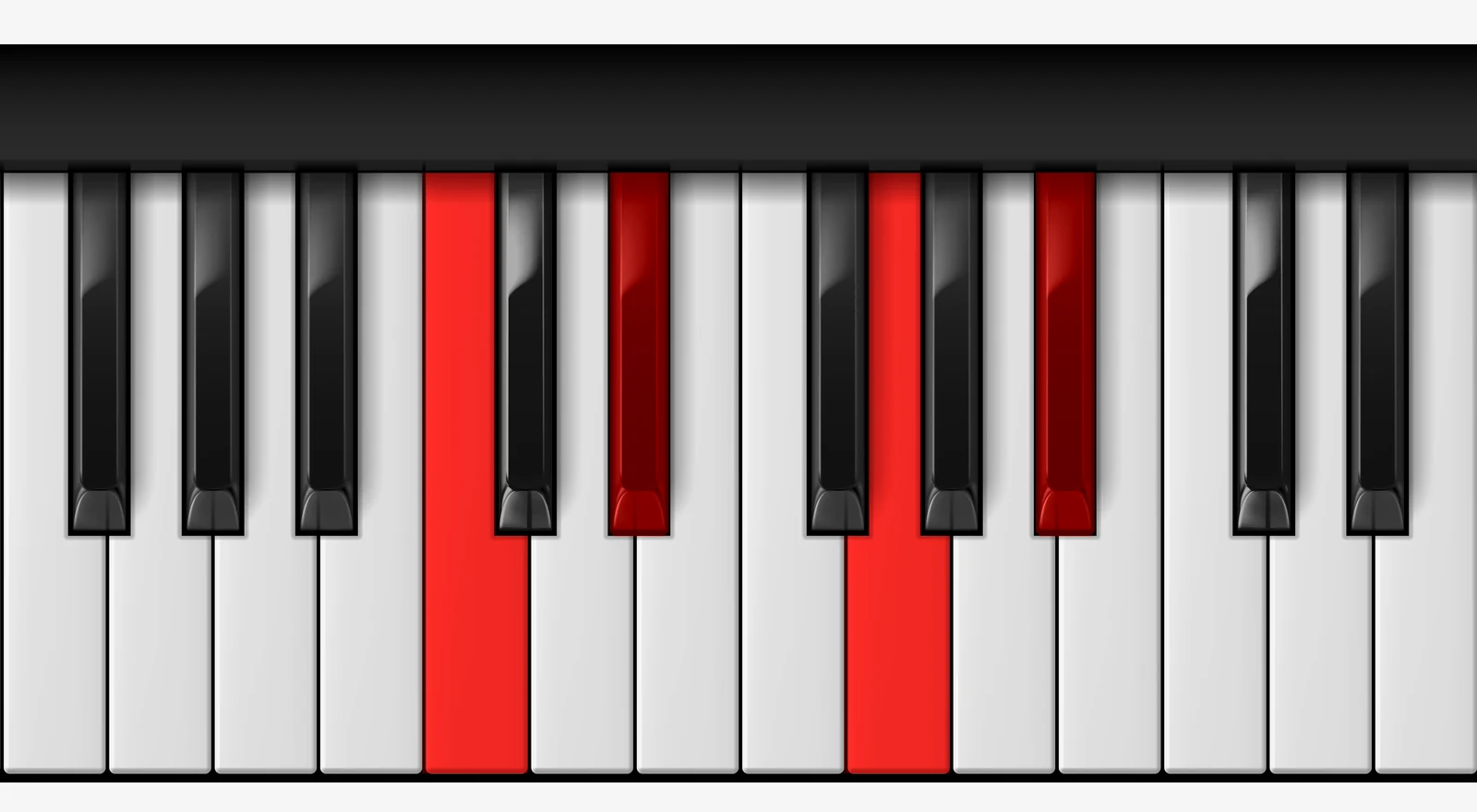 Eb Major 6 piano chord, 3rd inversion — C, Eb, G, Bb
