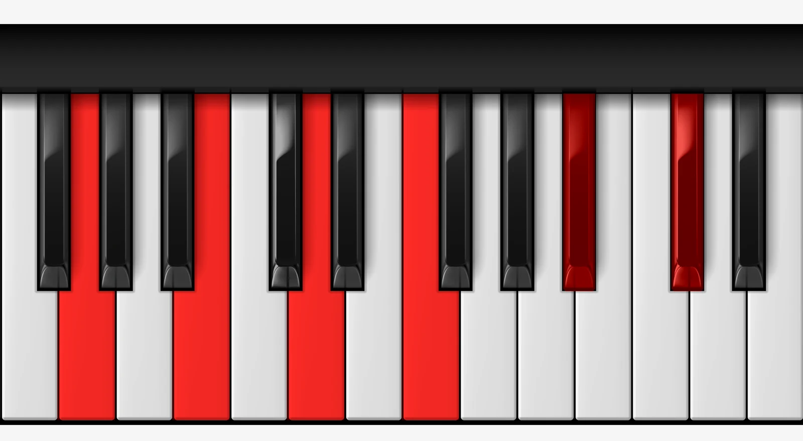G 7♯9♯11 piano chord, root position — G, B, D, F, A#, C#