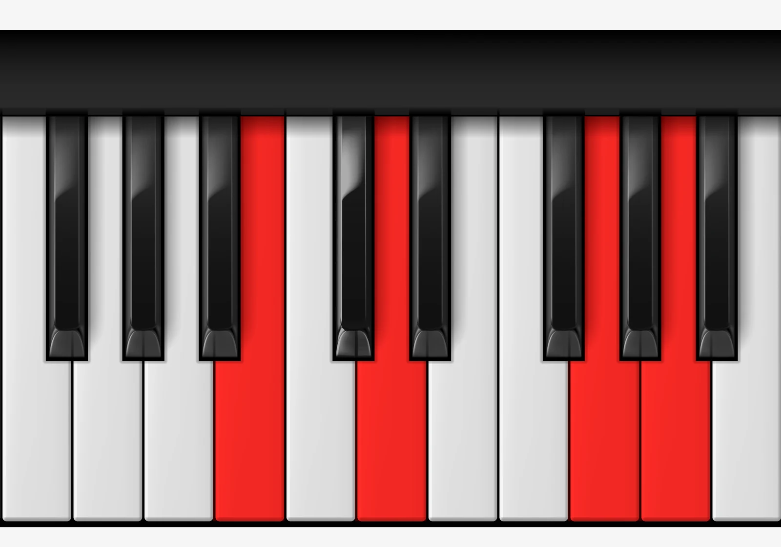 G Add 9 piano chord, 1st inversion — B, D, G, A