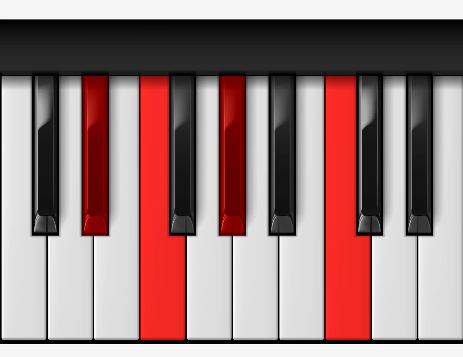 G# Major 6 piano chord, 2nd inversion — D#, F, G#, C
